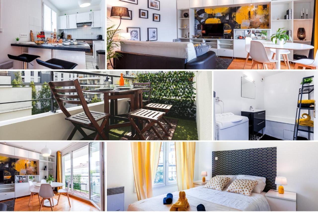 Anja - Top Hote Paris - 6 Personnes Balcon Parking Σαιν-Ντενί Εξωτερικό φωτογραφία