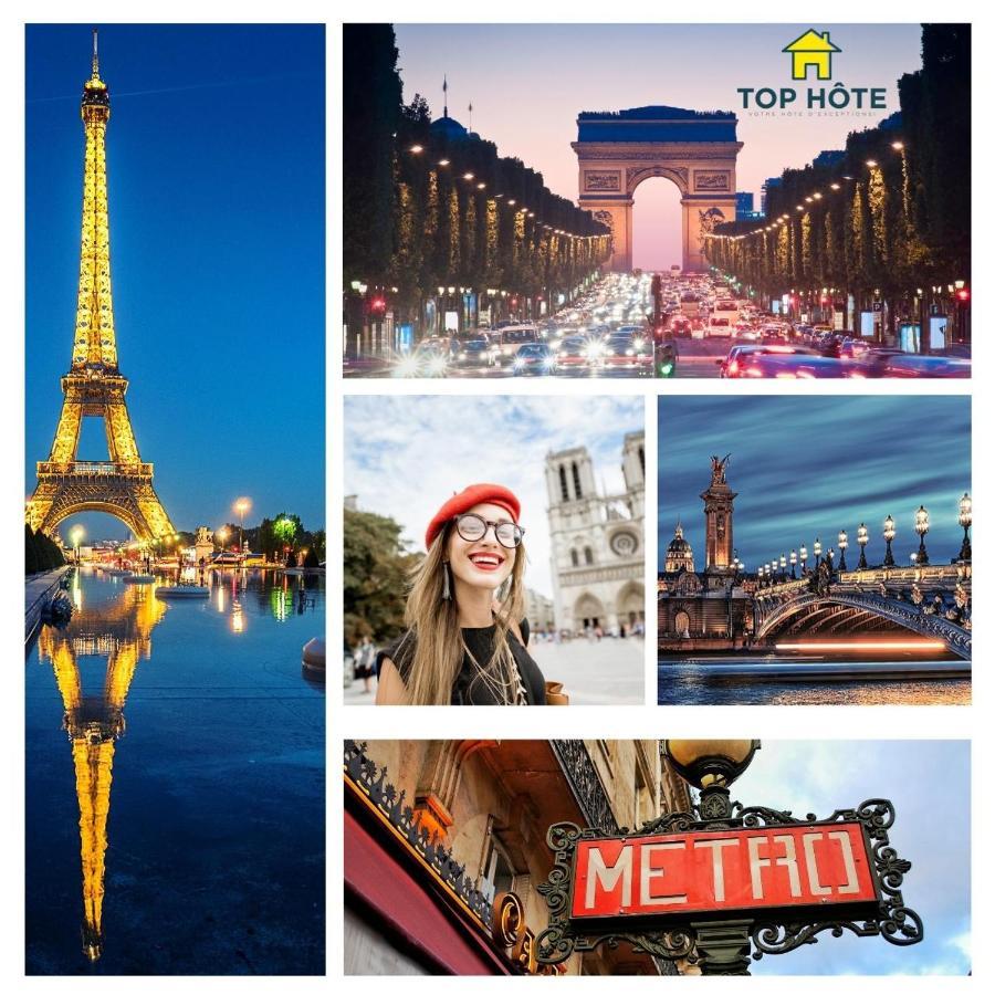 Anja - Top Hote Paris - 6 Personnes Balcon Parking Σαιν-Ντενί Εξωτερικό φωτογραφία